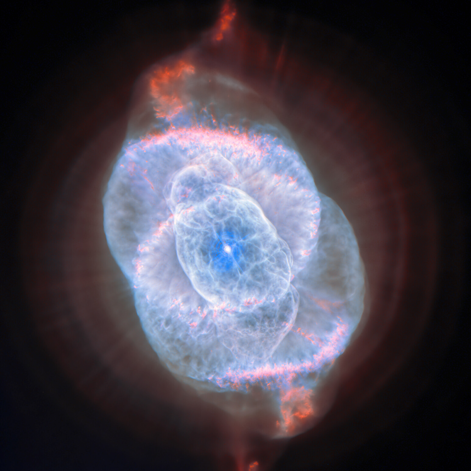 55125881147_23751eb5d2_o Cat's Eye Nebula, captured by Hubble Space telescope