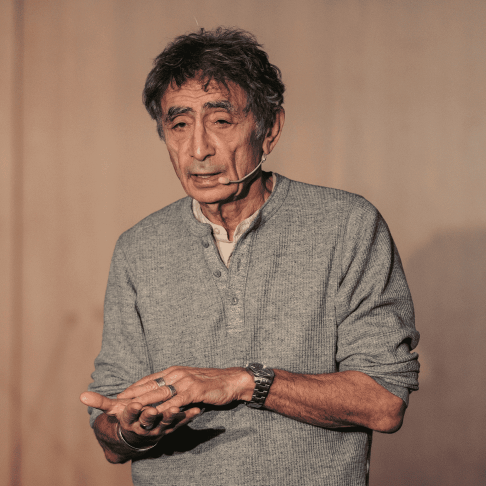 Gabor Mate at a talk
